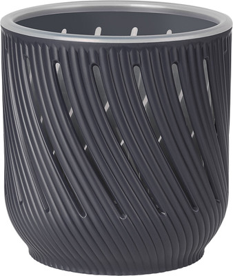Кашпо La Decoro Fleurs КШ-3676 (антрацит)