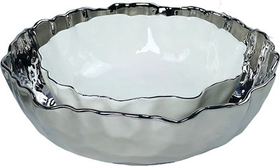 Набор салатников Lenardi Ванесса Серебро 305-296 (2шт)