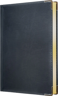 Ежедневник Listoff Status / ЕКС62617604 (176л, темно-синий)