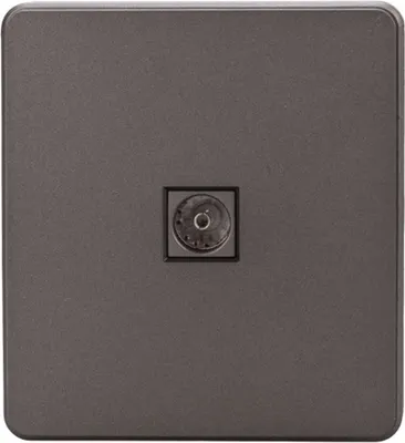 Розетка Kranz Round KR-78-0723-2 (титан)