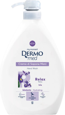 Мыло жидкое Dermomed Relax с ирисом (600мл)
