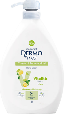 Мыло жидкое Dermomed Vitality с лаймом (600мл)