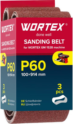 Набор шлифлент Wortex GM 1528 / 1325974