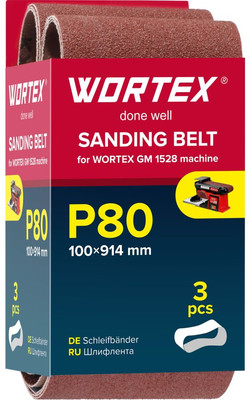 Набор шлифлент Wortex GM 1528 / 1325975