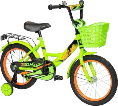 Детский велосипед ZigZag Classic 16 / ZG-1601 (зеленый)