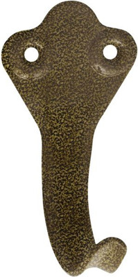 Крючок для одежды Нора-М 1 рожк.№2 (старая бронза)