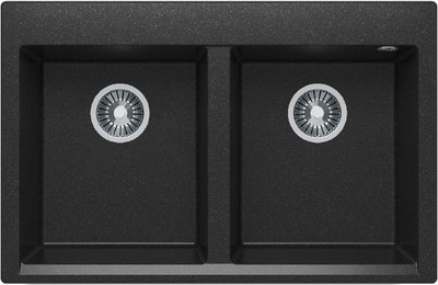 Мойка кухонная Polygran Brig 790 (черный)