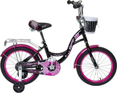 Детский велосипед ZigZag Girl 16 / ZG-1635 (черный/малиновый, разобранный, в коробке)
