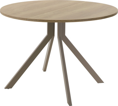 Обеденный стол AMC Elite Е18(800) D1 (капучино/дуб небраска натур)