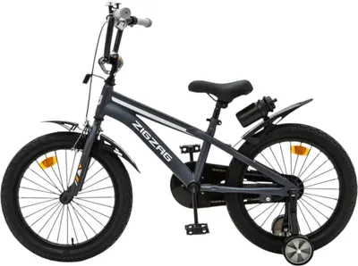 Детский велосипед ZigZag Cross 18 / ZG-1816 (черный, разобранный, в коробке)