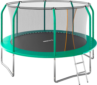 Батут UNIX Line Supreme Basic 12ft / trusub12g (зеленый)