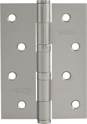 Комплект петель дверных Нора-М 4-2ВВ FHP 100x75x2.5 универсальная (матовый никель)