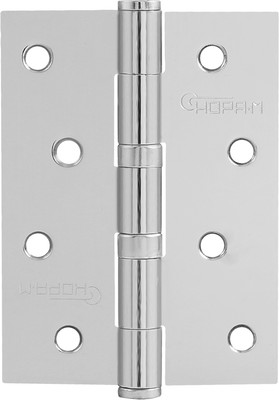 Комплект петель дверных Нора-М 4-2ВВ FHP CP 100x75x2.5 универсальная (хром)