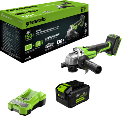 Угловая шлифовальная машина Greenworks AG590 / 3201007CUH