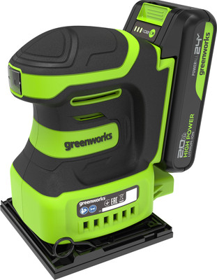 Вибрационная шлифовальная машина Greenworks G24SS14 / 3100507CUA