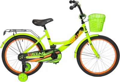 Детский велосипед ZigZag Classic 20 / ZG-2002 (зеленый, разобранный, в коробке)