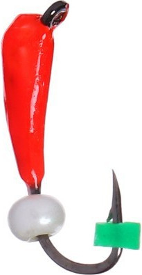 Мормышка Yugana Банан 0.24г бисер / 9941895 (красный)