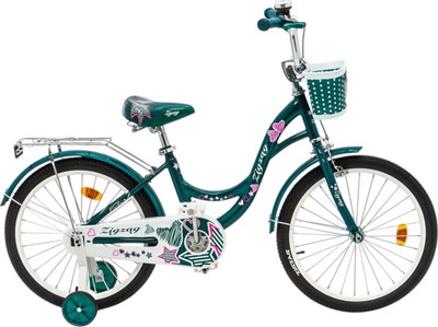 Детский велосипед ZigZag Girl 20 / ZG-2036 (зеленый, разобранный, в коробке)