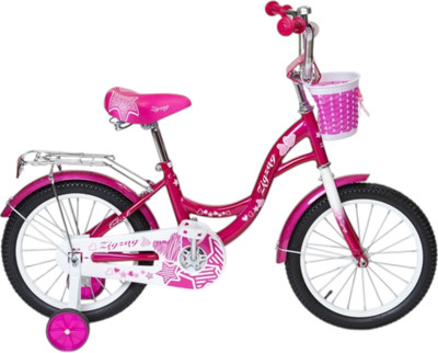 Детский велосипед ZigZag Girl 20 / ZG-2032 (малиновый, разобранный, в коробке)