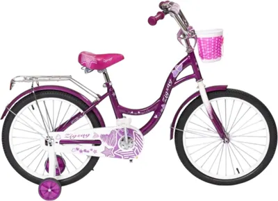 Детский велосипед ZigZag Girl 20 / ZG-2034 (фиолетовый)