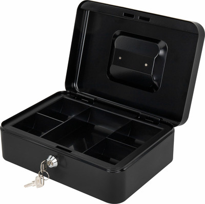 Денежный ящик Brauberg 291349 (черный)