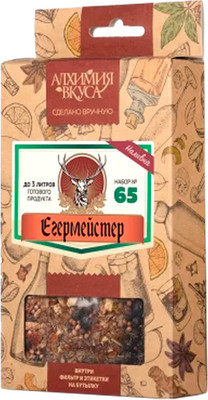 Набор для приготовления настоек Алхимия вкуса № 65 Егермейстер (68г)