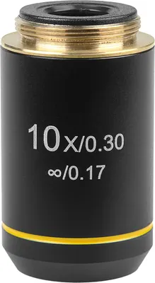 Объектив для микроскопа Микромед 10x/0.30 беск/0.17 Achromat DIN / 32917