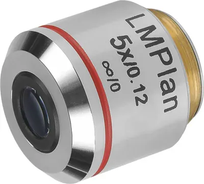 Объектив для микроскопа Микромед LM PLAN 5x/0.12 беск/0 DIN / 32920