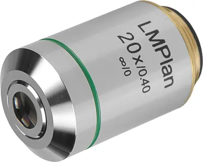 Объектив для микроскопа Микромед LM PLAN 20x/0.40 беск/0 DIN / 32922