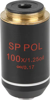Объектив для микроскопа Микромед SP POL 100x/1.25 Oil беск/0.17 DIN / 32929