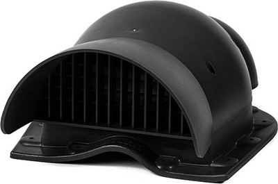 Аэратор точечный Krovent KTV-Wave RAL 9005 (черный)