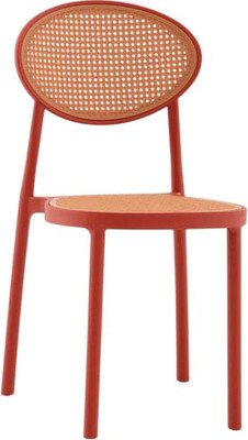 Стул пластиковый Stool Group Junie / PP-245 (красный)