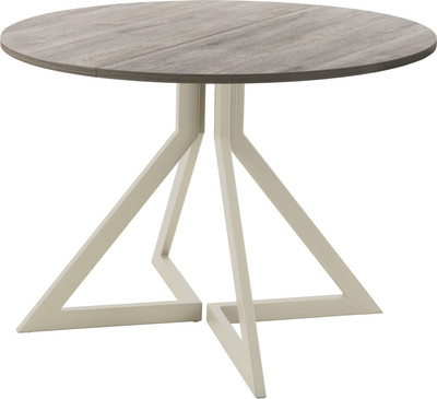 Обеденный стол AMC Elite Е20(800) D1 (бежевый/дуб уайт-ривер песочно-бежевый)