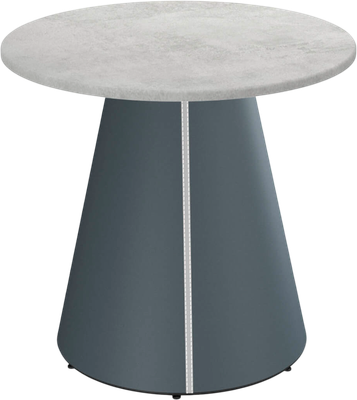 Обеденный стол Sheffilton SHT-TU89/TT 80 (антрацит/серый/бетон светлый металл)