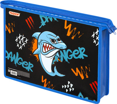 Папка для тетрадей Пифагор Angry Shark / 272129