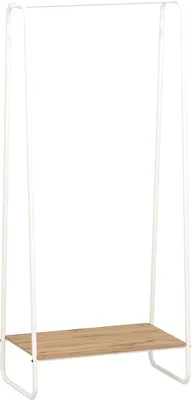 Стойка для одежды ЗМИ Скандинавия 21 / ВГССП21 (белый/белый)