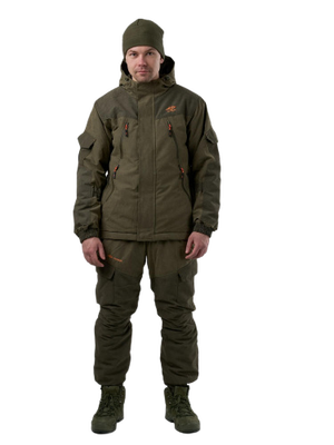Костюм для охоты и рыбалки Taygerr Бизон Норвегия/Хаки Зима -15 (р.52-54/182-188)