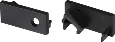 Заглушка для профиля Arlight SL-BEVEL-W21 BLACK / 043693