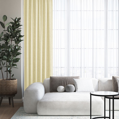 Штора Волшебная ночь Бархатный Блэкаут 200x270 / 930765 (жасмин)