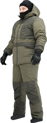 Костюм для охоты и рыбалки Taygerr Егерь Кошачий Глаз/S.Хаки Зима -45 (р.56-58/182-188)