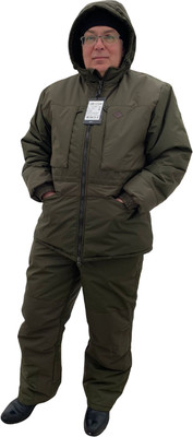 Костюм для охоты и рыбалки Taygerr Егерь Таслан/Хаки 228 Зима -45 (р.60-62/182-188)