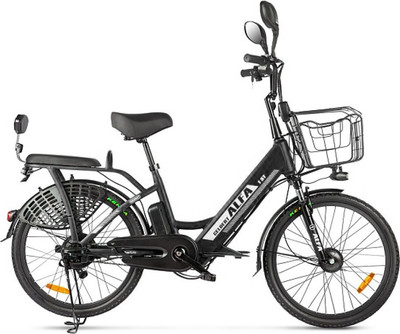 Электровелосипед Gelbert Alfa 1 ST (черный)
