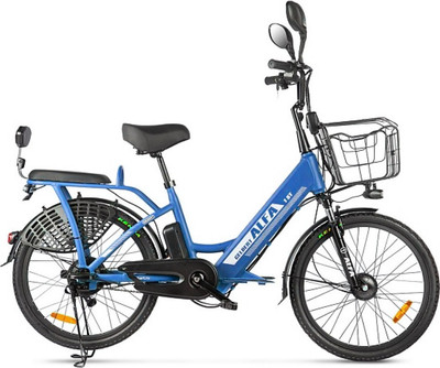 Электровелосипед Gelbert Alfa 1 ST (синий)