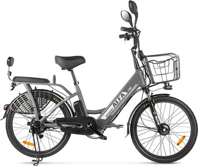 Электровелосипед Gelbert Alfa 1 ST (серый)
