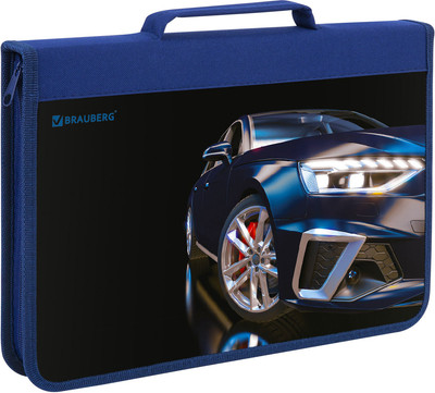 Папка-портфель Brauberg Super Car / 272219