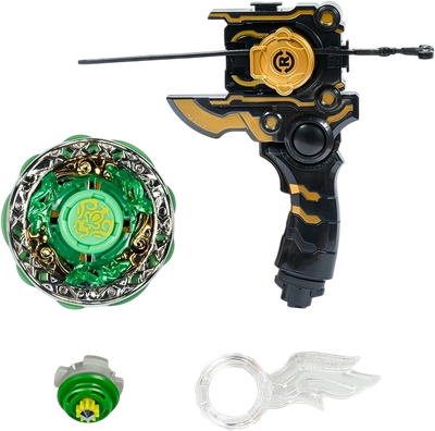 Игровой набор Infinity Nado Волчок Суприм. Cyan Spout. Неоновый смерч / 68702