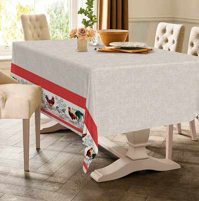 Скатерть Текстильный городок Птичий двор / ТХбК30124-1/150 (120x150)