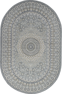 Ковер Merinos Cuba F399-OVAL-BLUE (1х2)