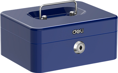 Кэшбокс Deli T503 (синий)