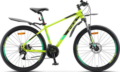 Велосипед STELS Navigator 645 MD 26 (18, лайм, разобранный, в коробке)